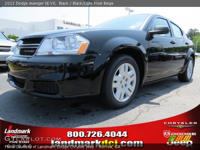 2013 Dodge Avenger SE V6 in Black