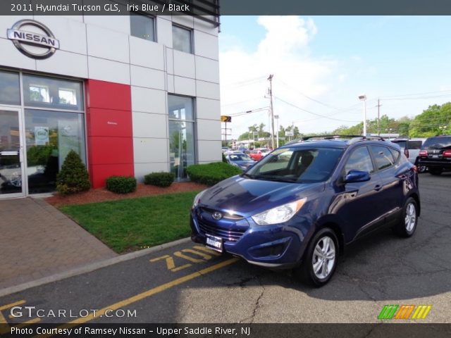 2011 Hyundai Tucson GLS in Iris Blue