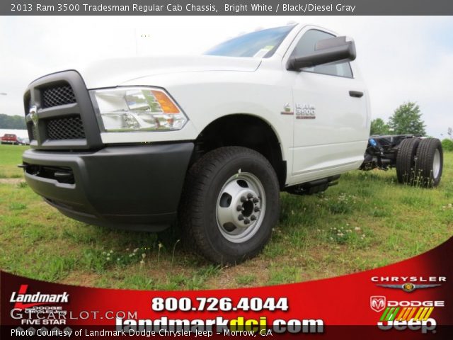 2013 Ram 3500 Tradesman Regular Cab Chassis in Bright White