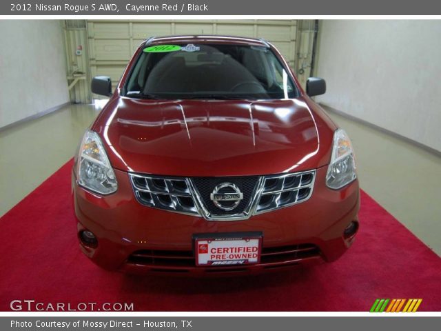 2012 Nissan Rogue S AWD in Cayenne Red