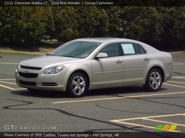 2012 Chevrolet Malibu LT in Gold Mist Metallic