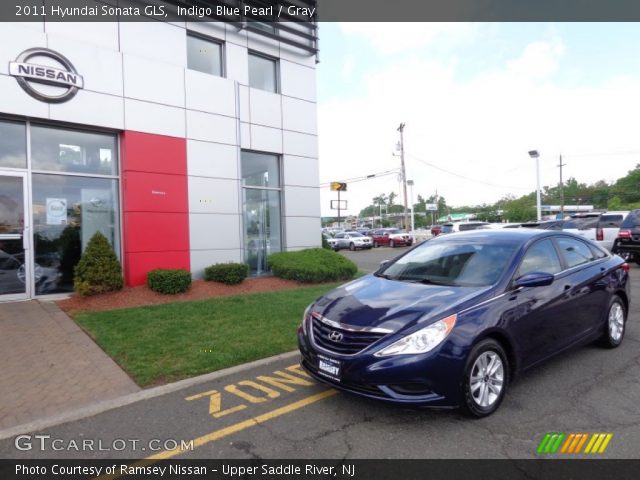 2011 Hyundai Sonata GLS in Indigo Blue Pearl