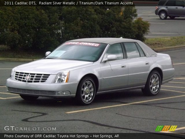 2011 Cadillac DTS  in Radiant Silver Metallic