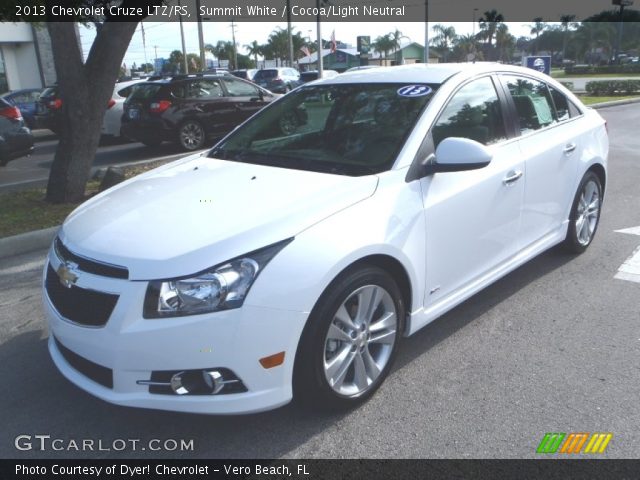 2013 Chevrolet Cruze LTZ/RS in Summit White