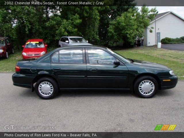 2002 Chevrolet Malibu Sedan in Forest Green Metallic