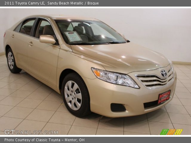 2011 Toyota Camry LE in Sandy Beach Metallic