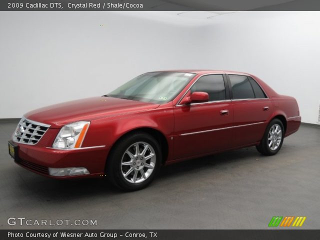 2009 Cadillac DTS  in Crystal Red