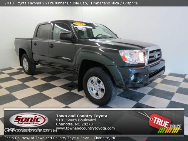 2010 Toyota Tacoma V6 PreRunner Double Cab in Timberland Mica