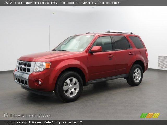 2012 Ford Escape Limited V6 4WD in Toreador Red Metallic