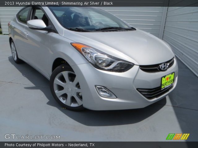 2013 Hyundai Elantra Limited in Shimmering Air Silver