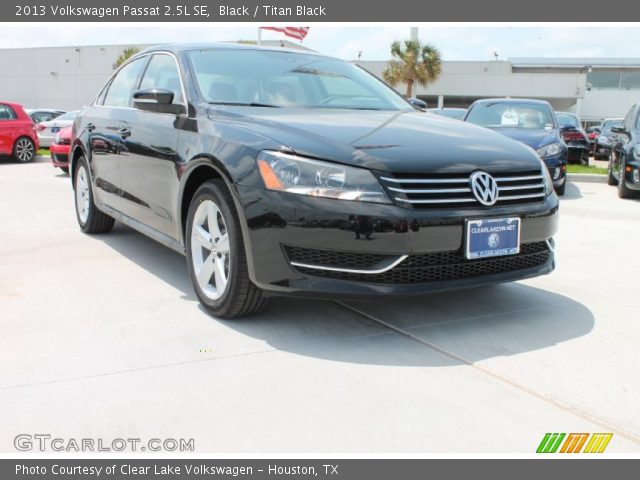 2013 Volkswagen Passat 2.5L SE in Black