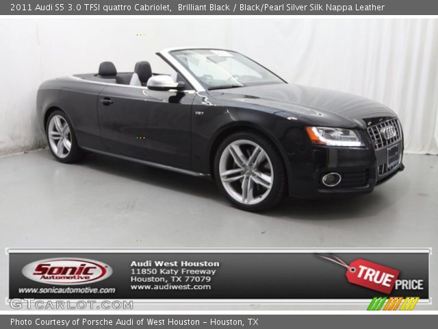 2011 Audi S5 3.0 TFSI quattro Cabriolet in Brilliant Black