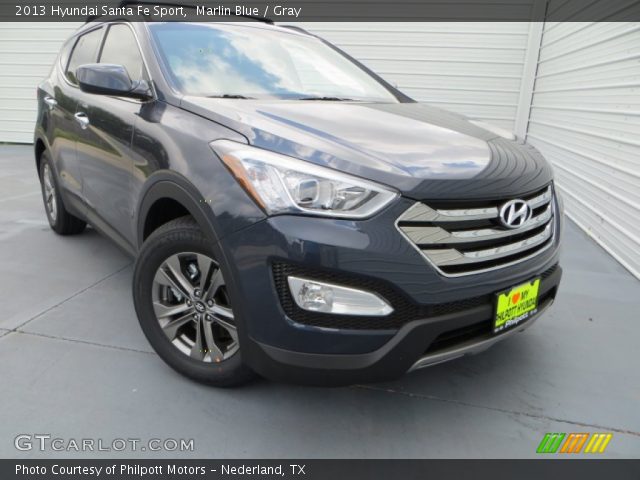 2013 Hyundai Santa Fe Sport in Marlin Blue