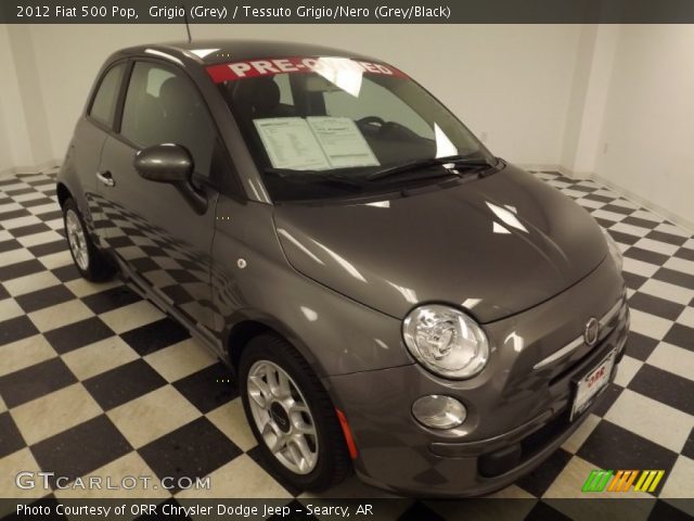 2012 Fiat 500 Pop in Grigio (Grey)