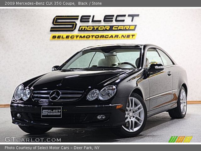 2009 Mercedes-Benz CLK 350 Coupe in Black