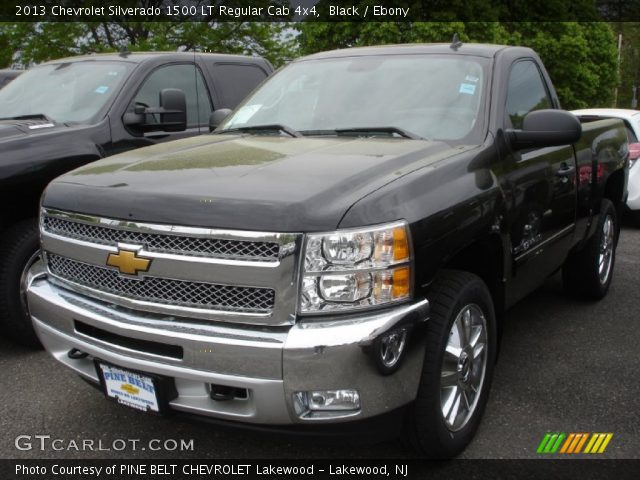 2013 Chevrolet Silverado 1500 LT Regular Cab 4x4 in Black