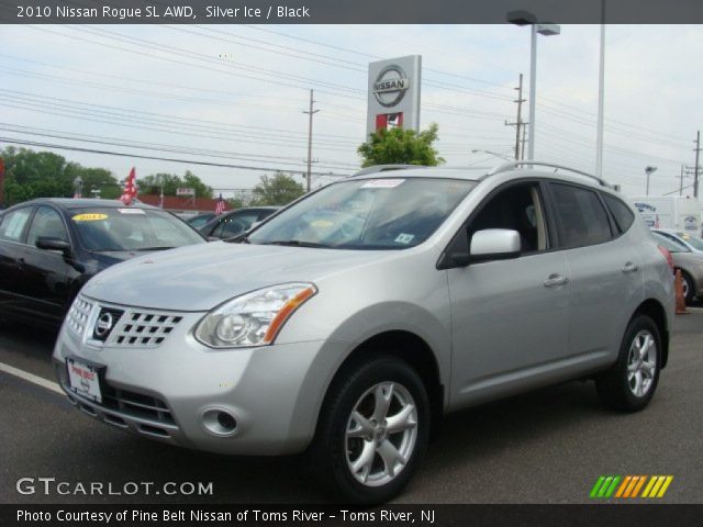 2010 Nissan Rogue SL AWD in Silver Ice