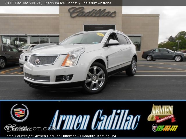 2010 Cadillac SRX V6 in Platinum Ice Tricoat
