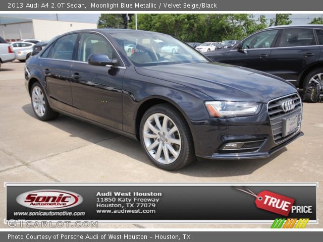 2013 Audi A4 2.0T Sedan in Moonlight Blue Metallic