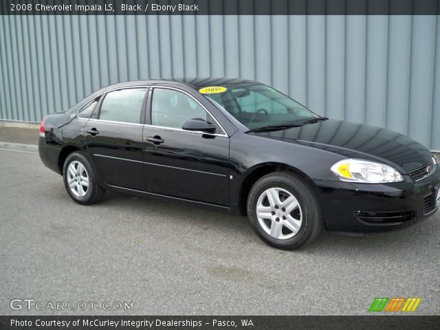 2008 Chevrolet Impala LS in Black