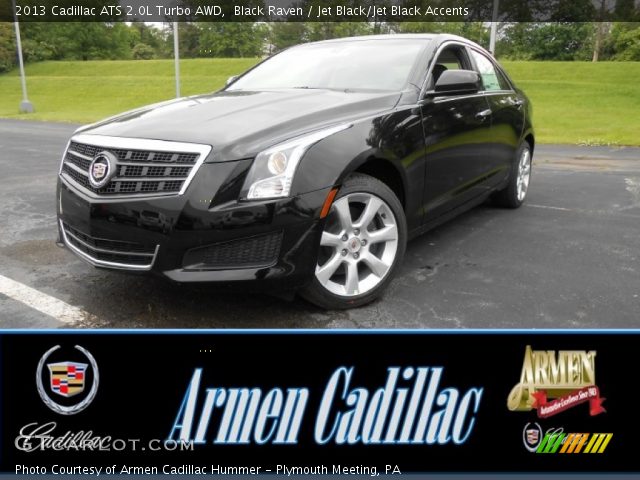2013 Cadillac ATS 2.0L Turbo AWD in Black Raven