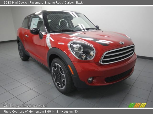 2013 Mini Cooper Paceman in Blazing Red