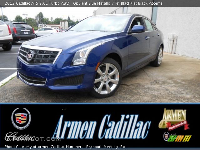 2013 Cadillac ATS 2.0L Turbo AWD in Opulent Blue Metallic