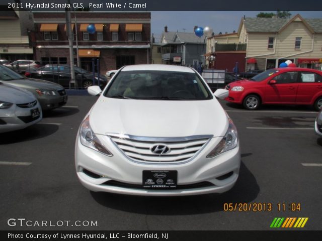2011 Hyundai Sonata GLS in Pearl White