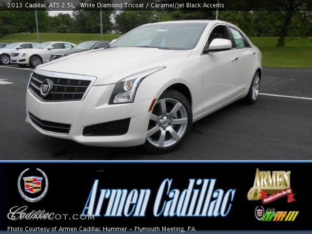 2013 Cadillac ATS 2.5L in White Diamond Tricoat
