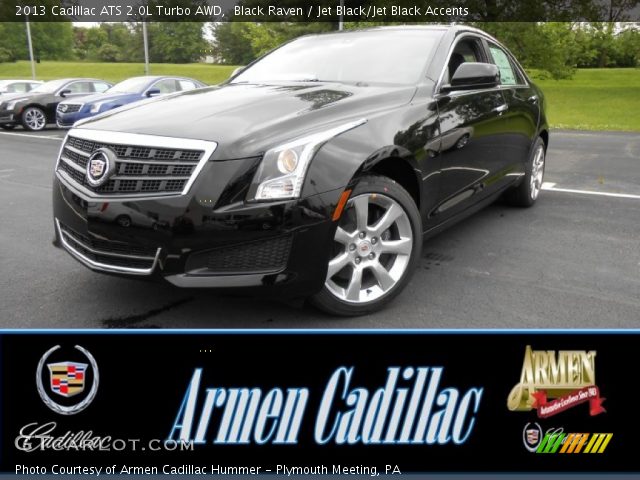 2013 Cadillac ATS 2.0L Turbo AWD in Black Raven