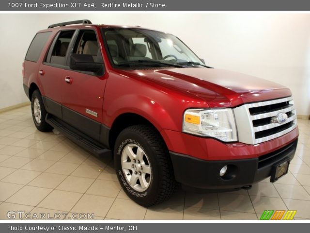 2007 Ford Expedition XLT 4x4 in Redfire Metallic