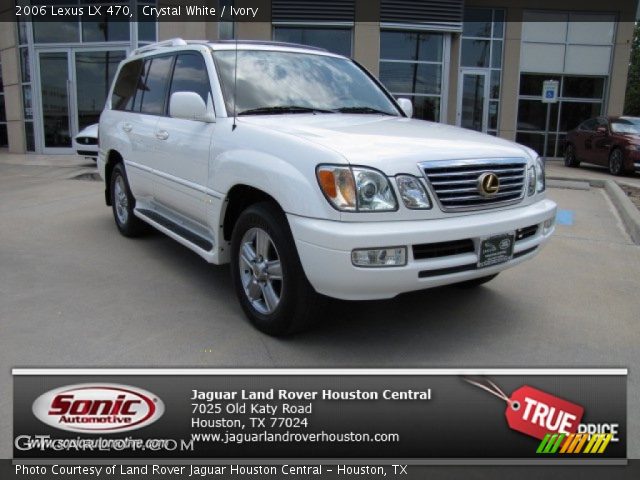 2006 Lexus LX 470 in Crystal White