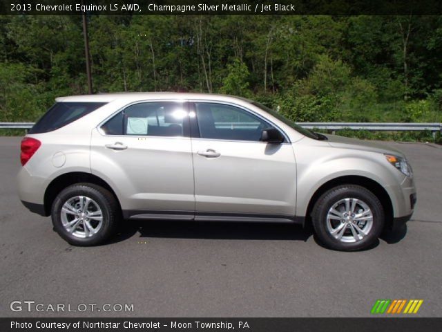 2013 Chevrolet Equinox LS AWD in Champagne Silver Metallic