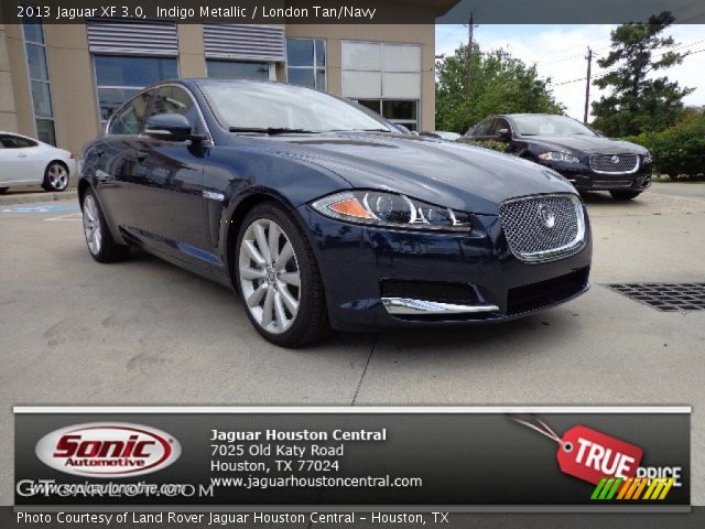 2013 Jaguar XF 3.0 in Indigo Metallic