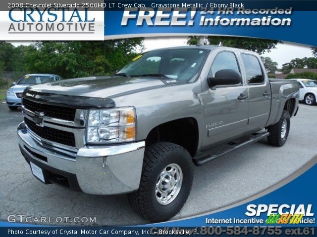 2008 Chevrolet Silverado 2500HD LT Crew Cab in Graystone Metallic