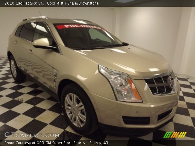 2010 Cadillac SRX V6 in Gold Mist