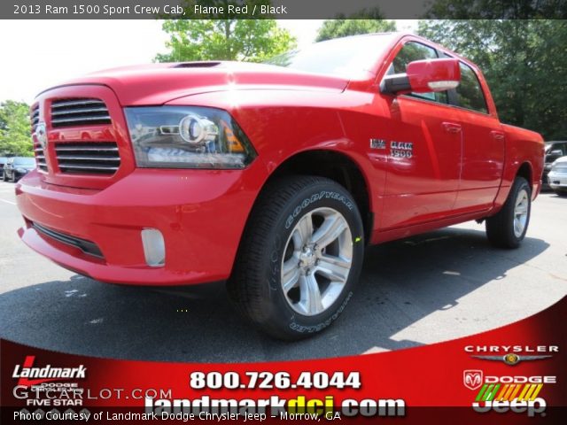 2013 Ram 1500 Sport Crew Cab in Flame Red