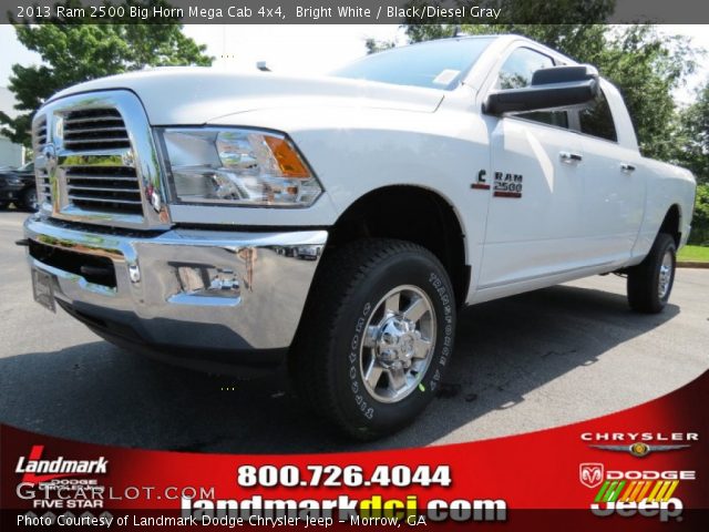 2013 Ram 2500 Big Horn Mega Cab 4x4 in Bright White