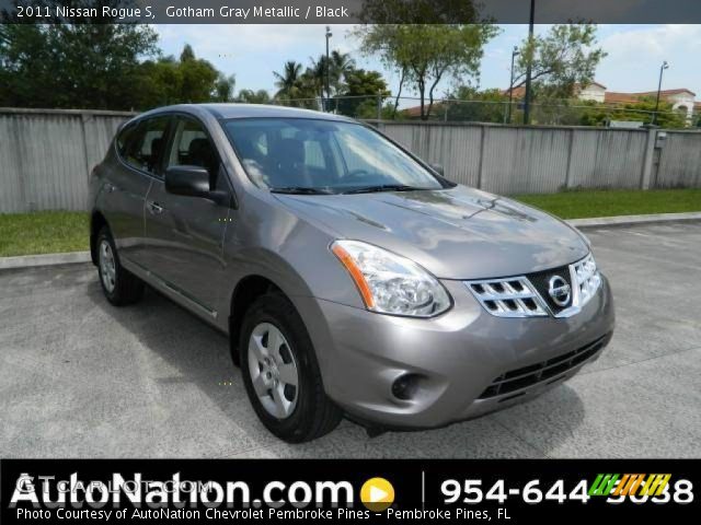 2011 Nissan Rogue S in Gotham Gray Metallic