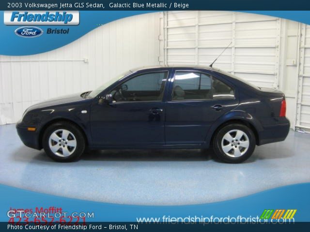 2003 Volkswagen Jetta GLS Sedan in Galactic Blue Metallic