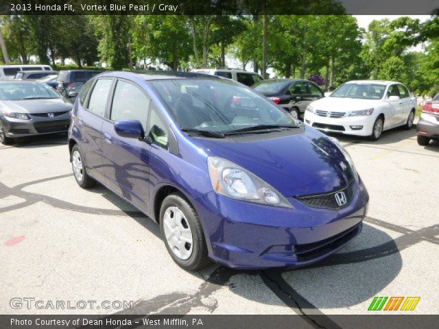 2013 Honda Fit  in Vortex Blue Pearl