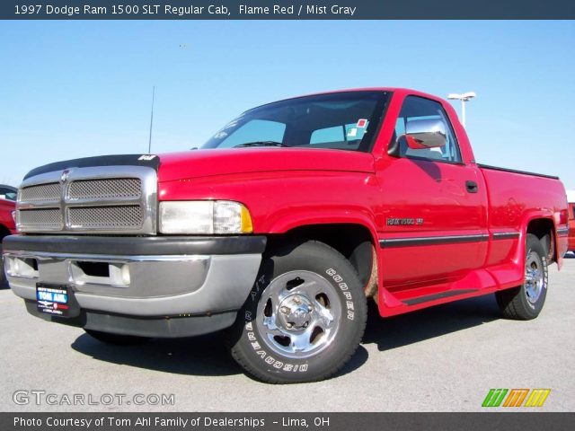 1997 Dodge Ram 1500 SLT Regular Cab in Flame Red
