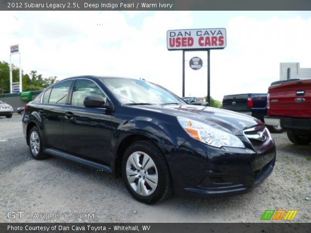 2012 Subaru Legacy 2.5i in Deep Indigo Pearl