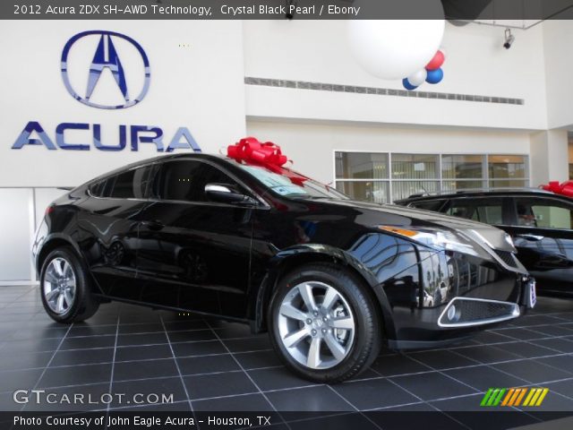2012 Acura ZDX SH-AWD Technology in Crystal Black Pearl