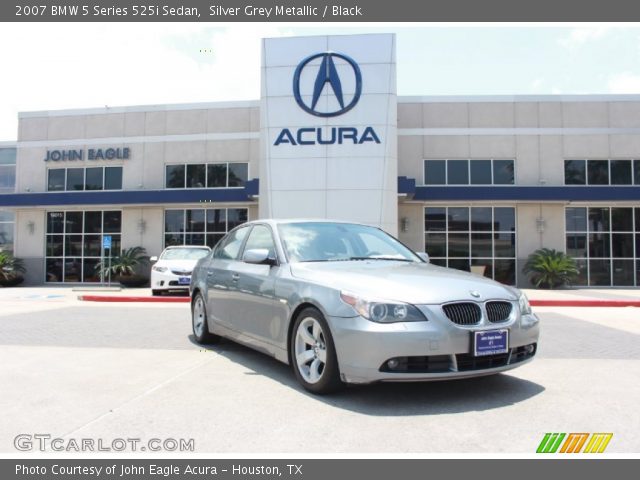 2007 BMW 5 Series 525i Sedan in Silver Grey Metallic