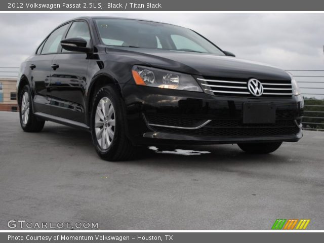 2012 Volkswagen Passat 2.5L S in Black