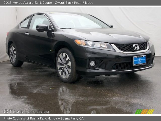 2013 Honda Accord EX-L Coupe in Crystal Black Pearl