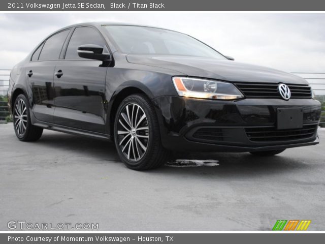 2011 Volkswagen Jetta SE Sedan in Black