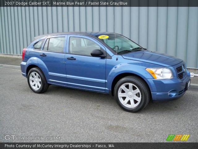 2007 Dodge Caliber SXT in Marine Blue Pearl