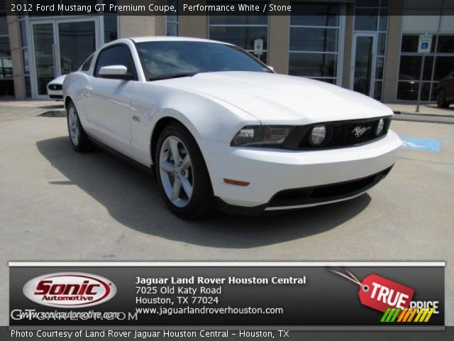 2012 Ford Mustang GT Premium Coupe in Performance White